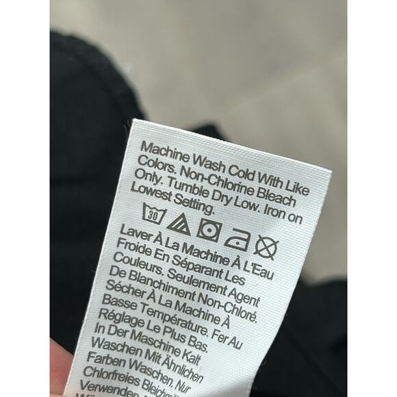 J.Crew Womens Black Stretch Puff Sleeve Button Up Mini Shirt Dress Size 6P NWT - Picture 5 of 7